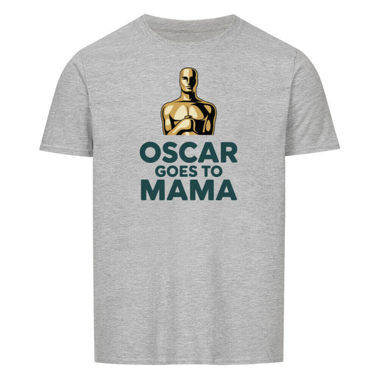 MUTTERTAG Basic Unisex Shirt – OSCAR GOES TO MAMA – Regular Fit T-Shirt