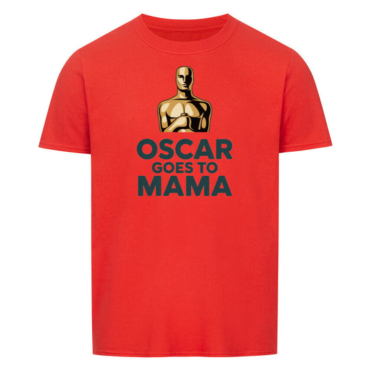 MUTTERTAG Basic Unisex Shirt – OSCAR GOES TO MAMA – Regular Fit T-Shirt