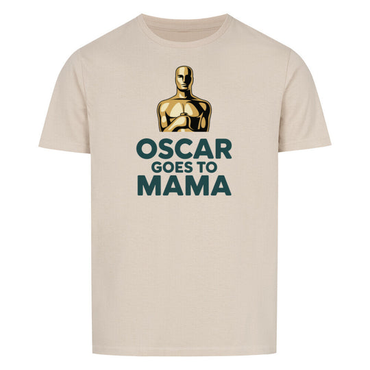 MUTTERTAG Basic Unisex Shirt – OSCAR GOES TO MAMA – Regular Fit T-Shirt