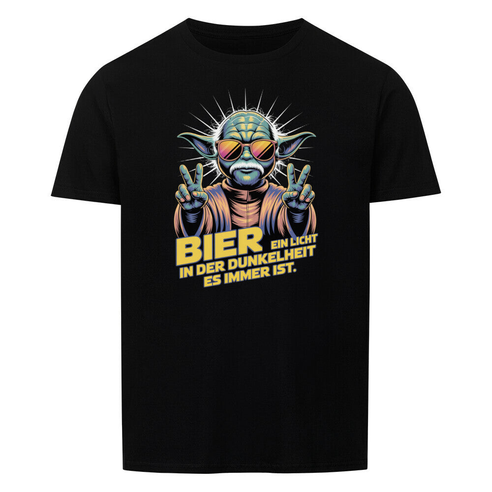 VATERTAG Basic Shirt Unisex BIER EIN LICHT IN DER DUNKELHEIT