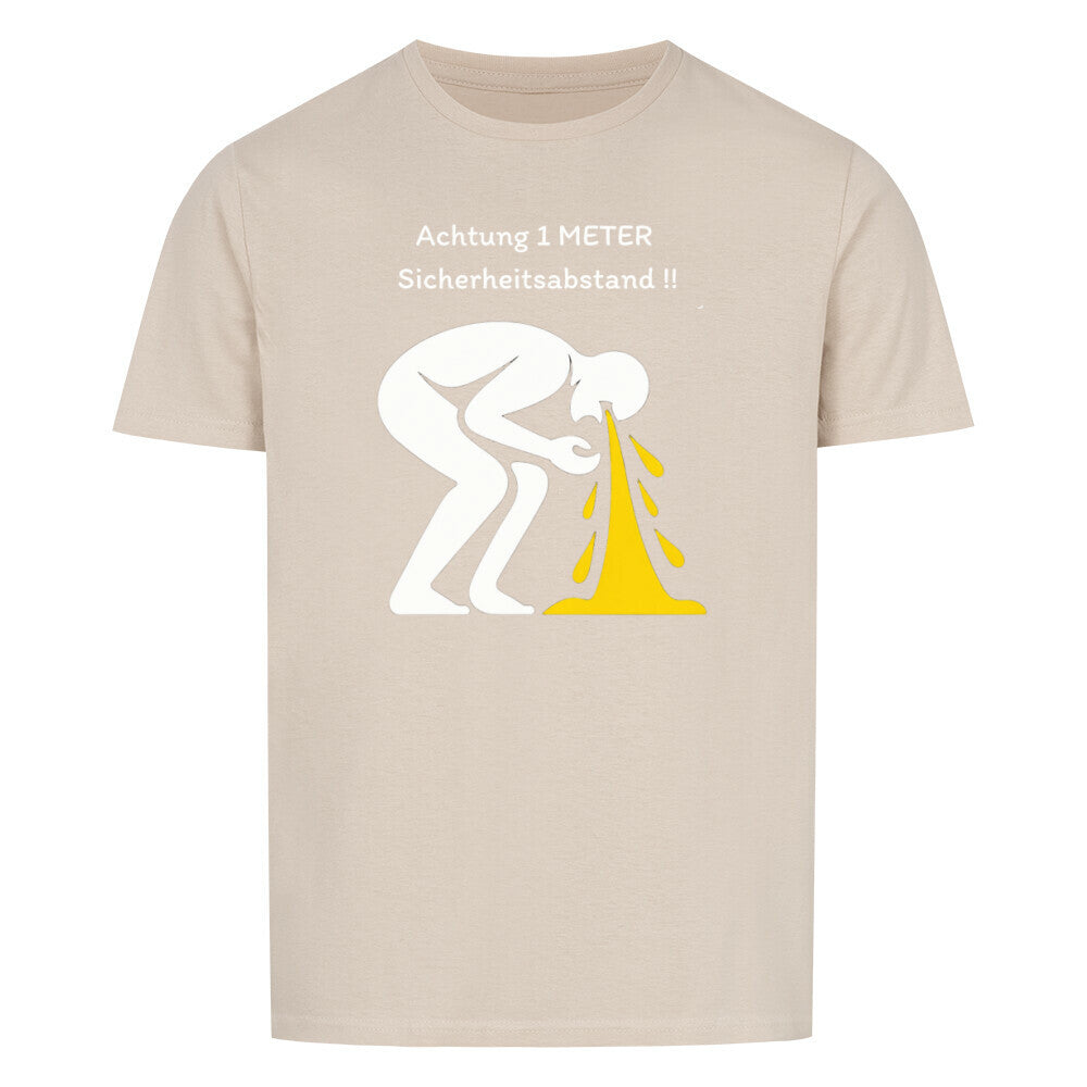 VATERTAG Basic Unisex Shirt – ACHTUNG 1 METER SICHERHEITSABSTAND – T-Shirt Regular Fit