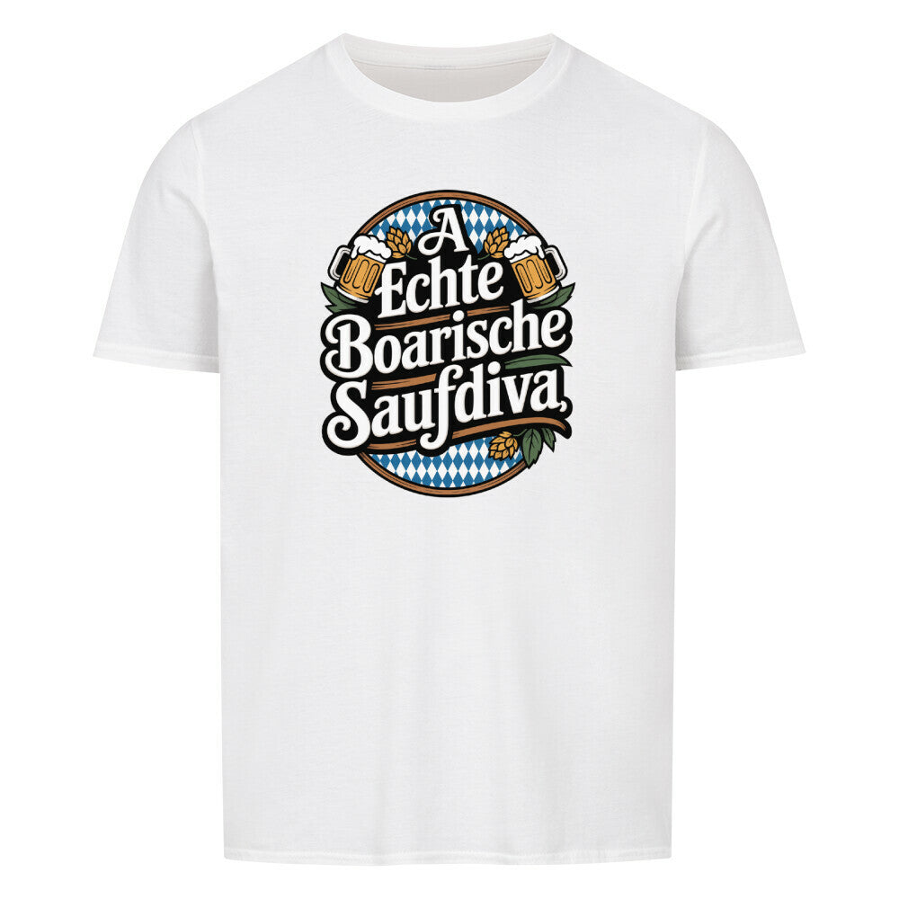 Basic Shirt Unisex A Echte Bayerische Saufdiva-Merlemagic