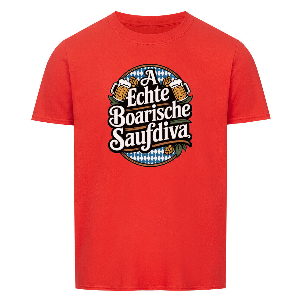 Basic Shirt Unisex A Echte Bayerische Saufdiva