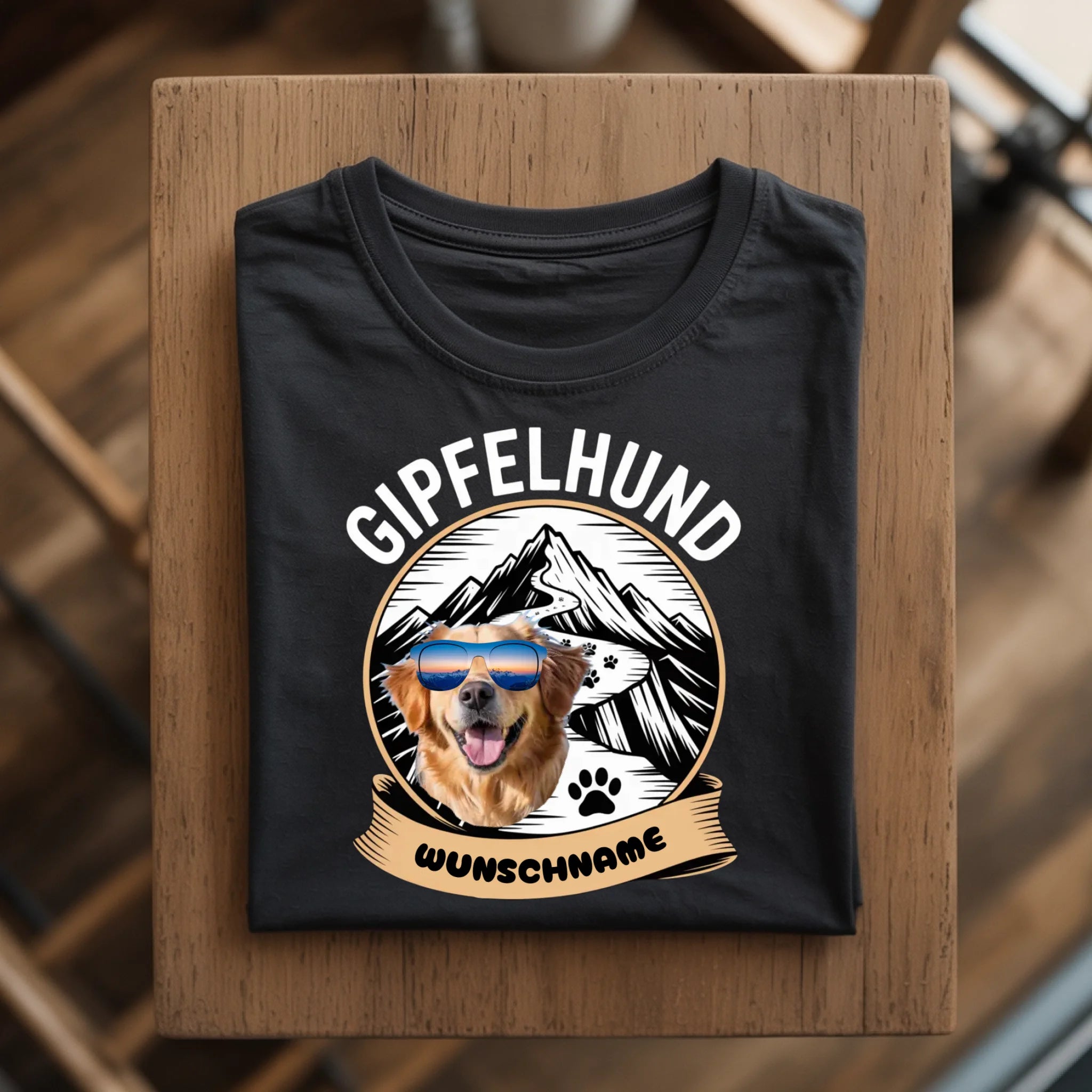 Gipfelhund -Shirt personalisierbar-Merlemagic