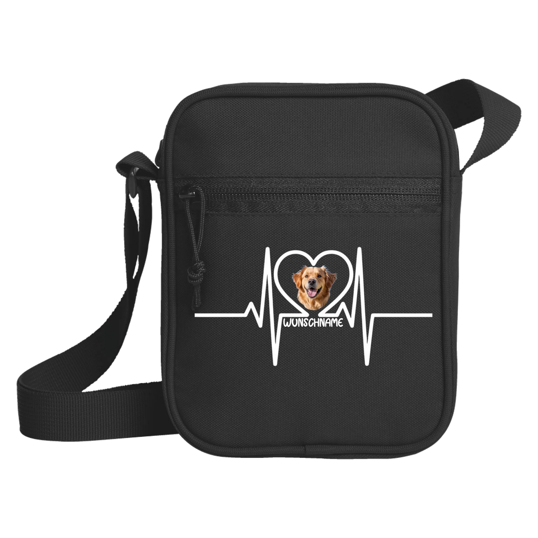 HUNDEHERZ TASCHE - personalisierbar