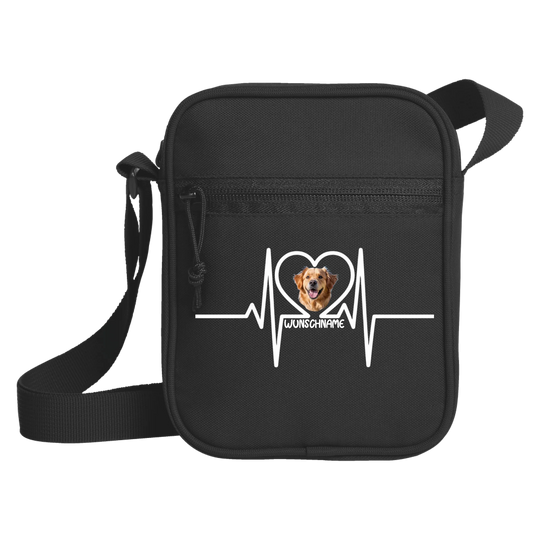 HUNDEHERZ TASCHE - personalisierbar