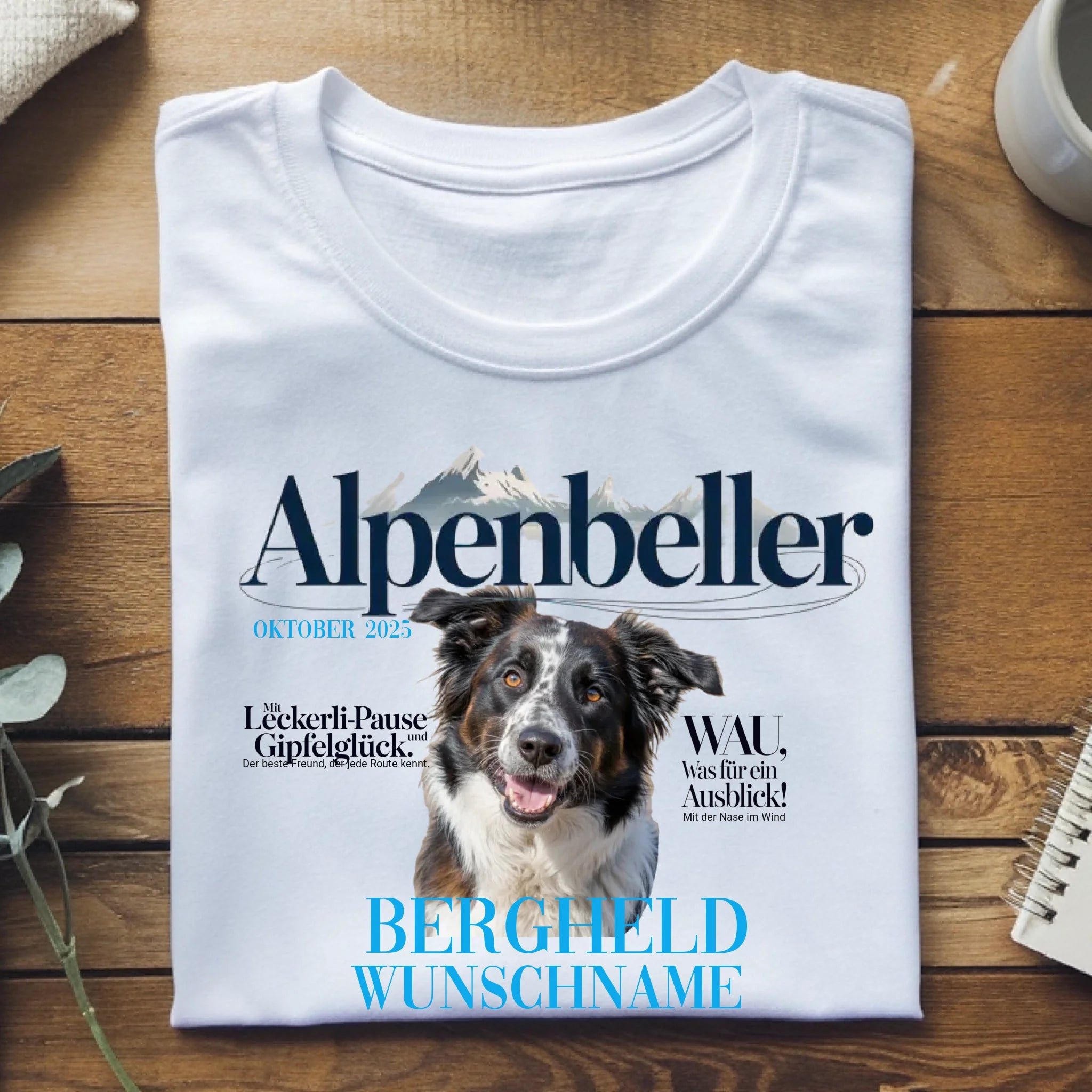 ALPENBELLER -Shirt personalisierbar