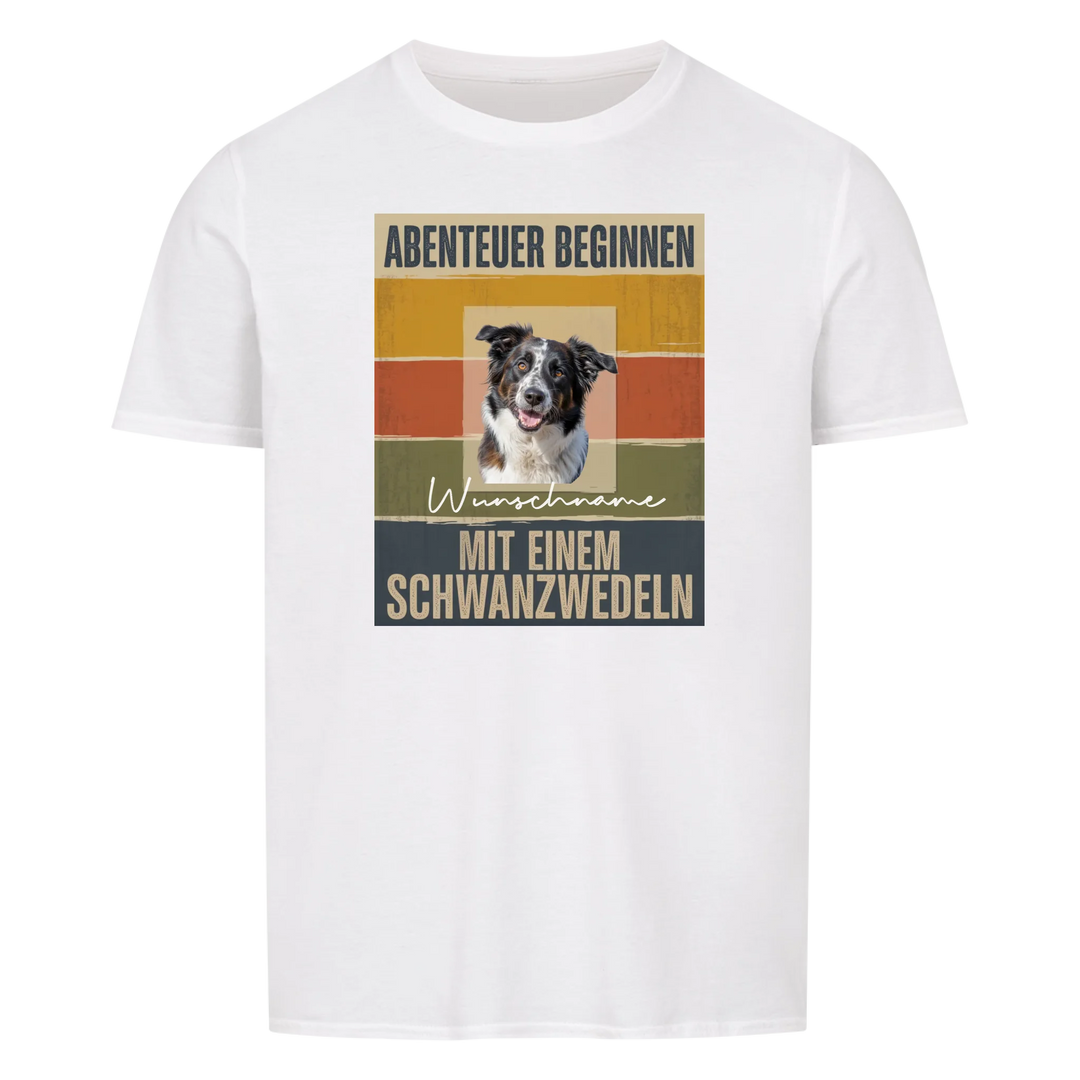 ABENTEUER BEGINNEN - Shirt personalisierbar