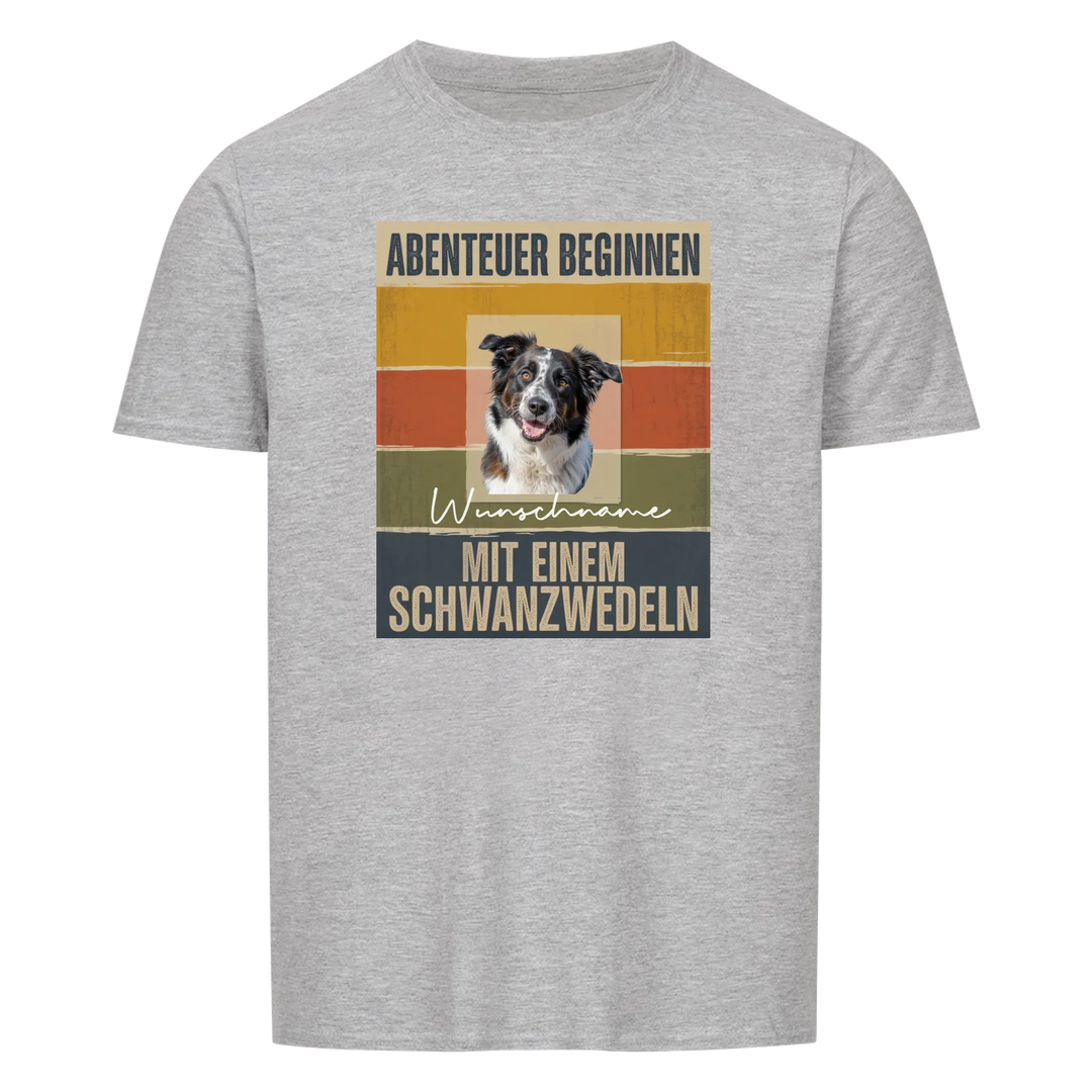 ABENTEUER BEGINNEN - Shirt personalisierbar