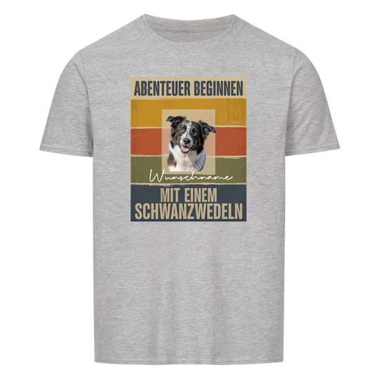 ABENTEUER BEGINNEN - Shirt personalisierbar