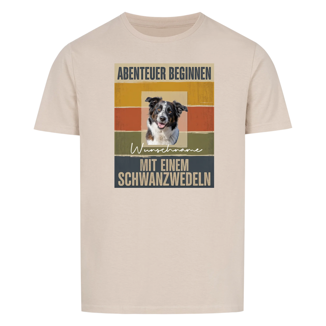 ABENTEUER BEGINNEN - Shirt personalisierbar