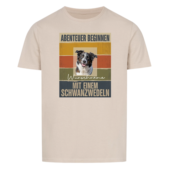 ABENTEUER BEGINNEN - Shirt personalisierbar