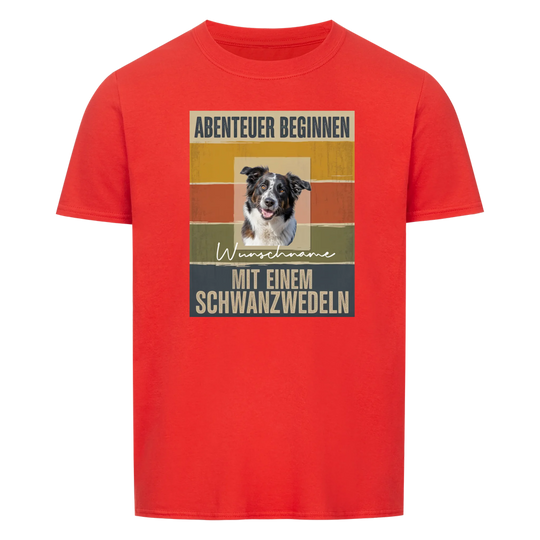 ABENTEUER BEGINNEN - Shirt personalisierbar
