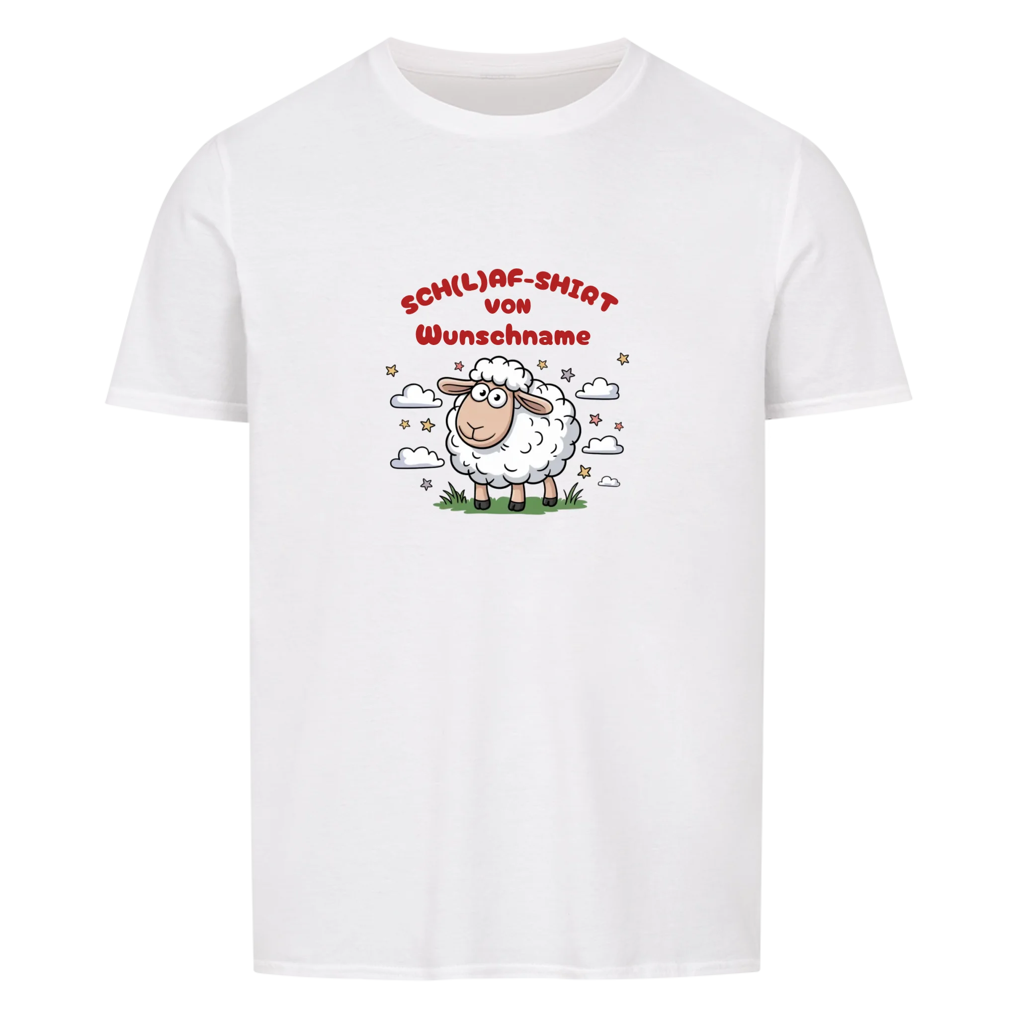 Sch(L)af-Shirt personalisierbar-Merlemagic