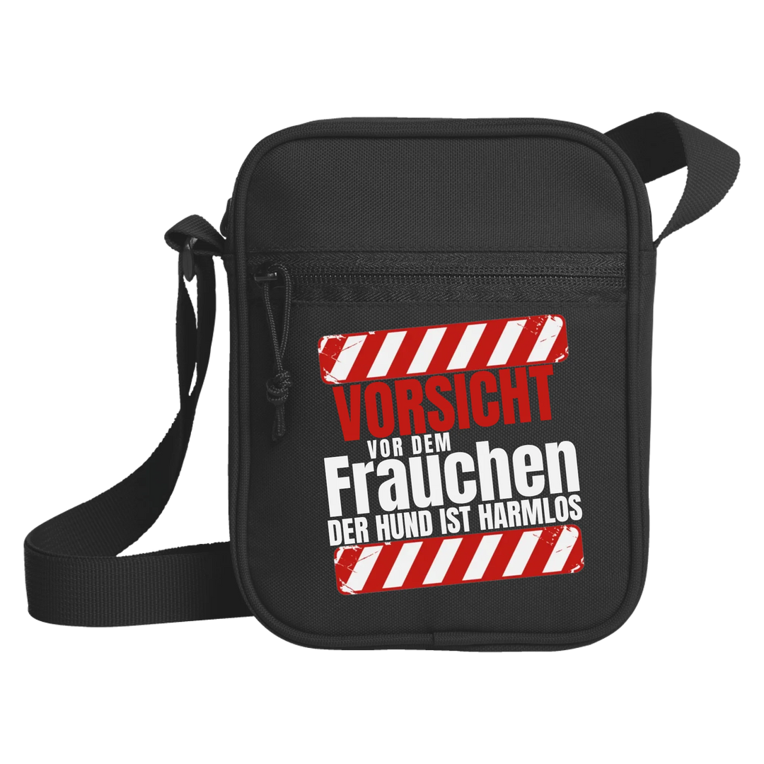 Vorsicht vor dem Frauchen