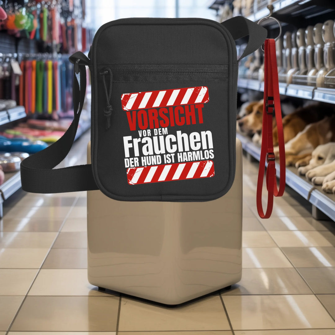 Vorsicht vor dem Frauchen