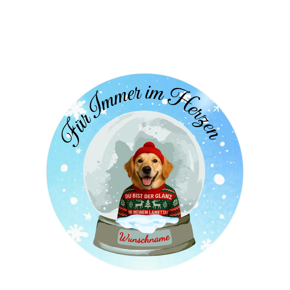 Weihnachtsanhänger - personalisierbar