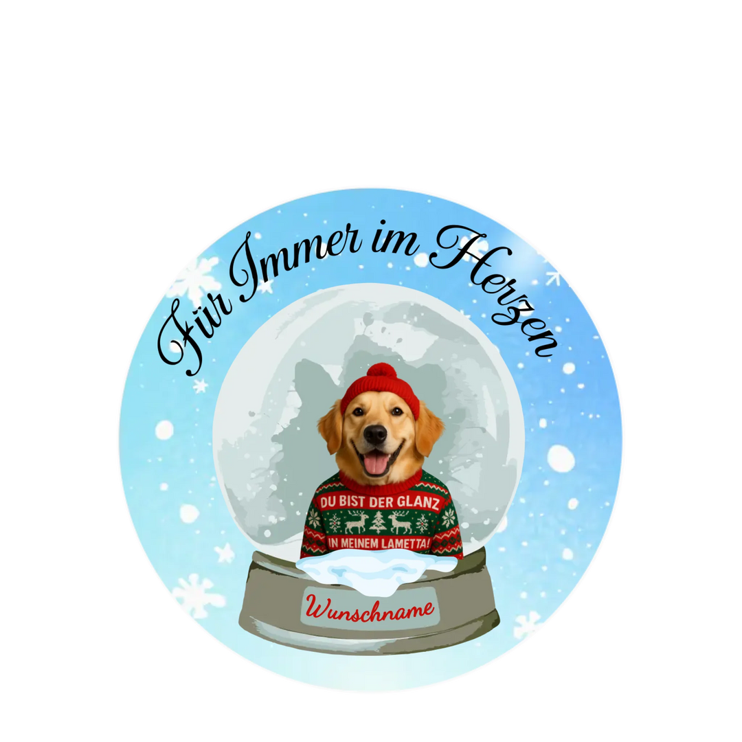 Weihnachtsanhänger - personalisierbar