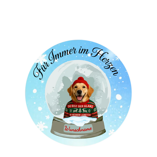 Weihnachtsanhänger - personalisierbar