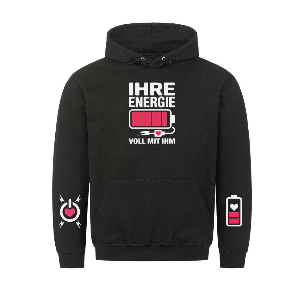 Ihre Energie Classic Hoodie - Mit Ärmeldruck-Merlemagic