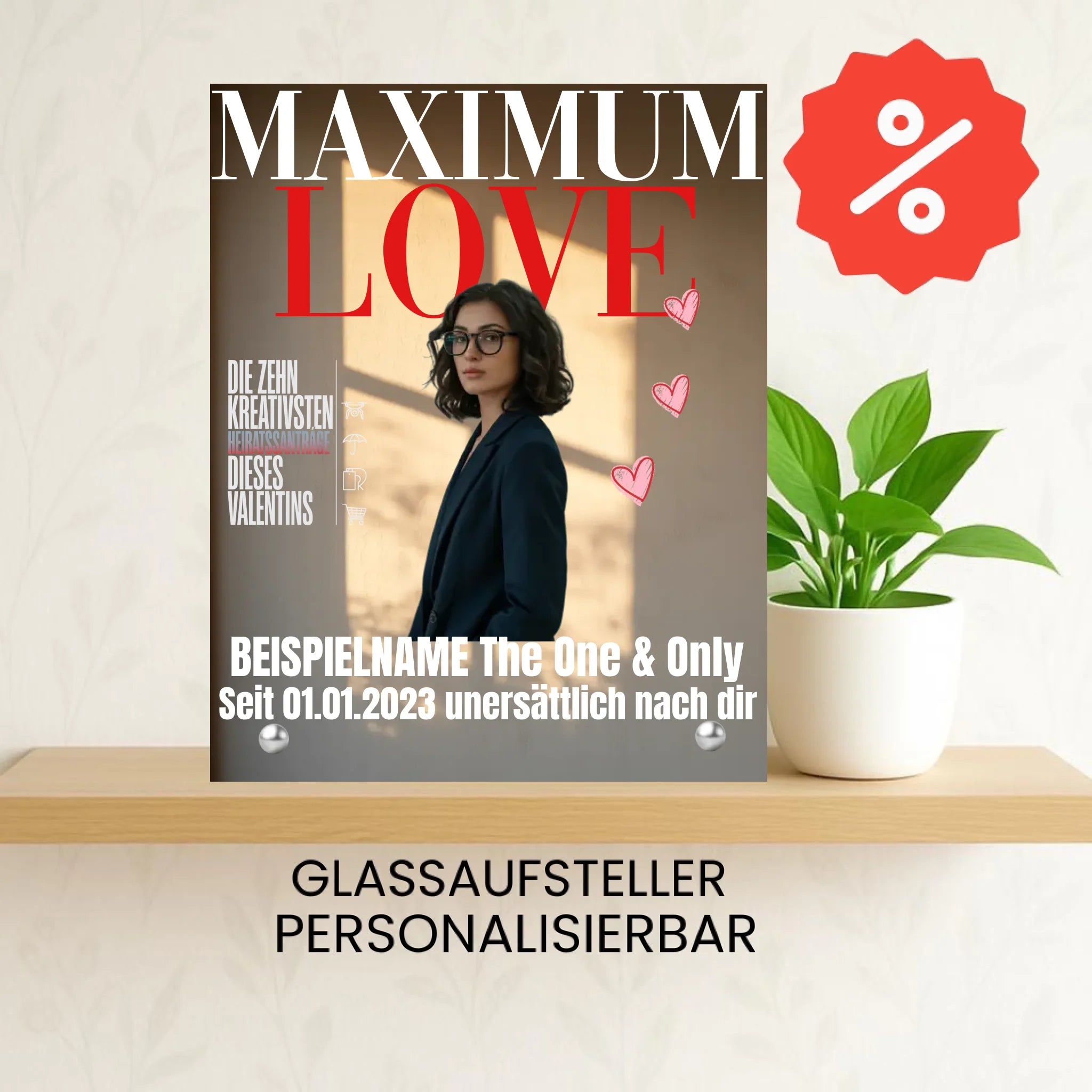 MAXIMUM LOVE - personalisierbar-Merlemagic