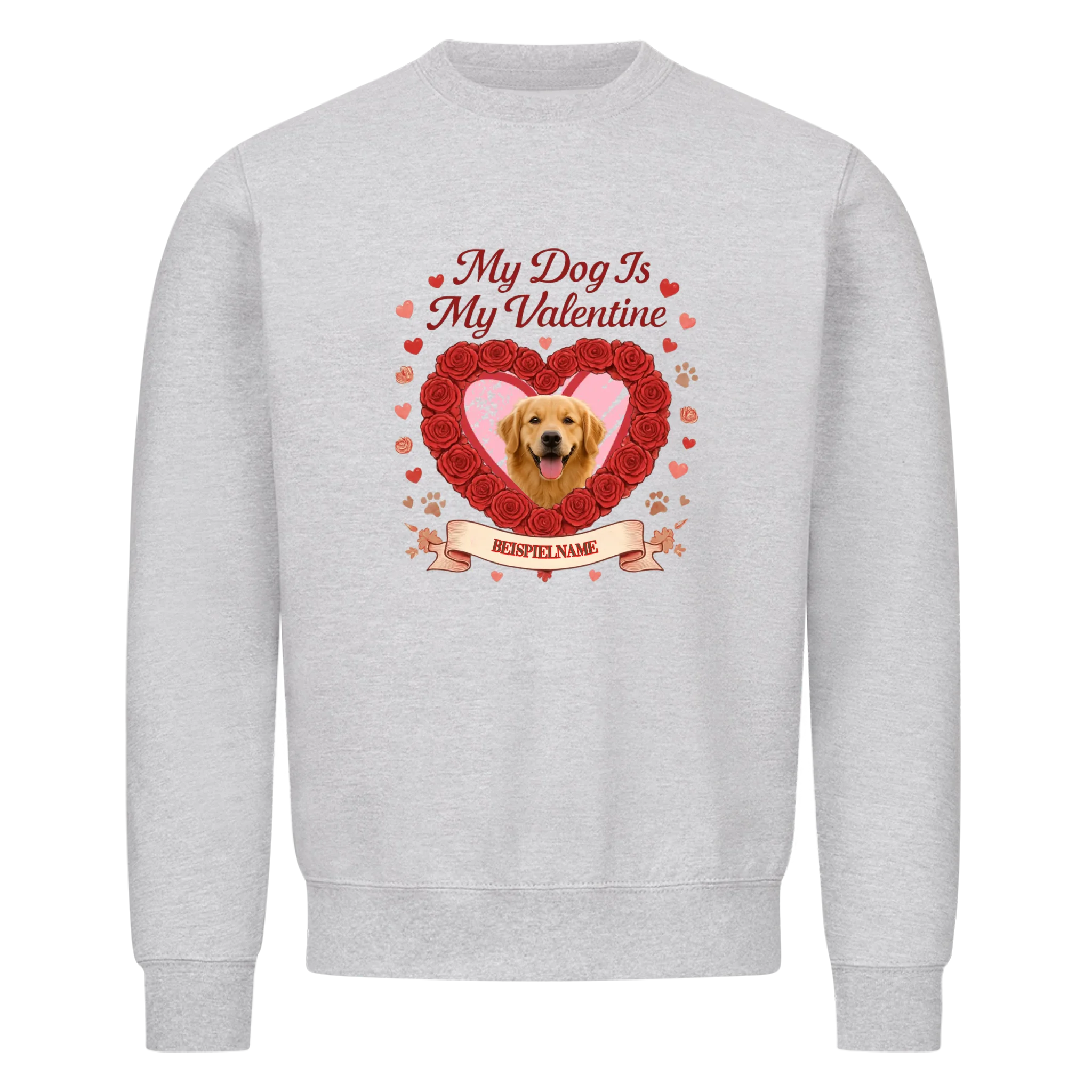 MY DOG IS MY VALENTIN auch Tasse und Kissen -personalisierbar-Merlemagic