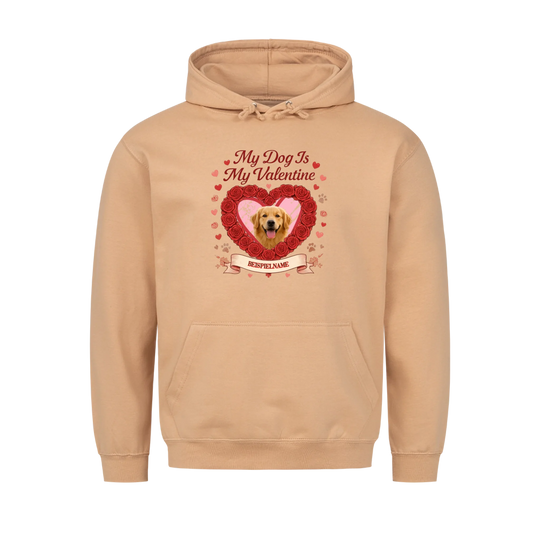 MY DOG IS MY VALENTIN auch Tasse und Kissen -personalisierbar