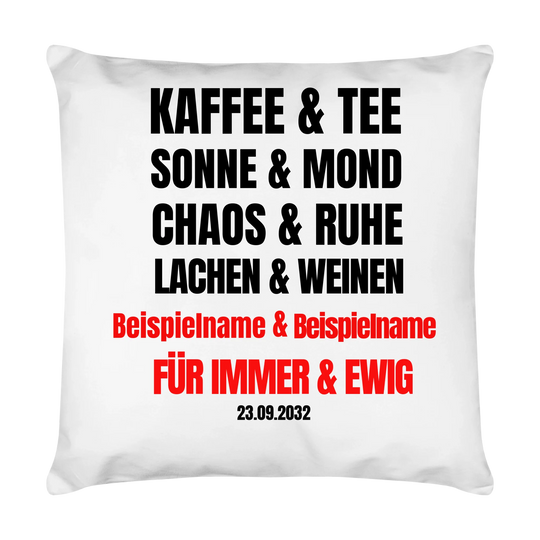 CAFFÈ & TÈ anche tazza e cuscino - personalizzabili