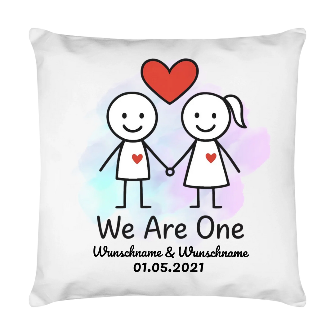 SIAMO UNO anche tazza e cuscino - personalizzabili