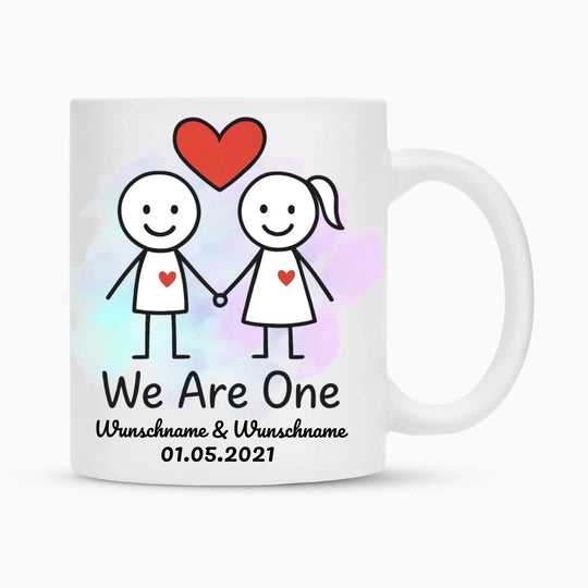 SIAMO UNO anche tazza e cuscino - personalizzabili