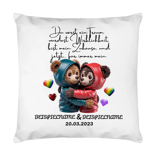 Du warst ein Traum auch Tasse und Kissen _ personalisierbar