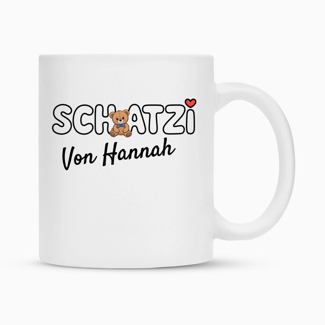 Schatzi - Bärchen und Name personalisierbar