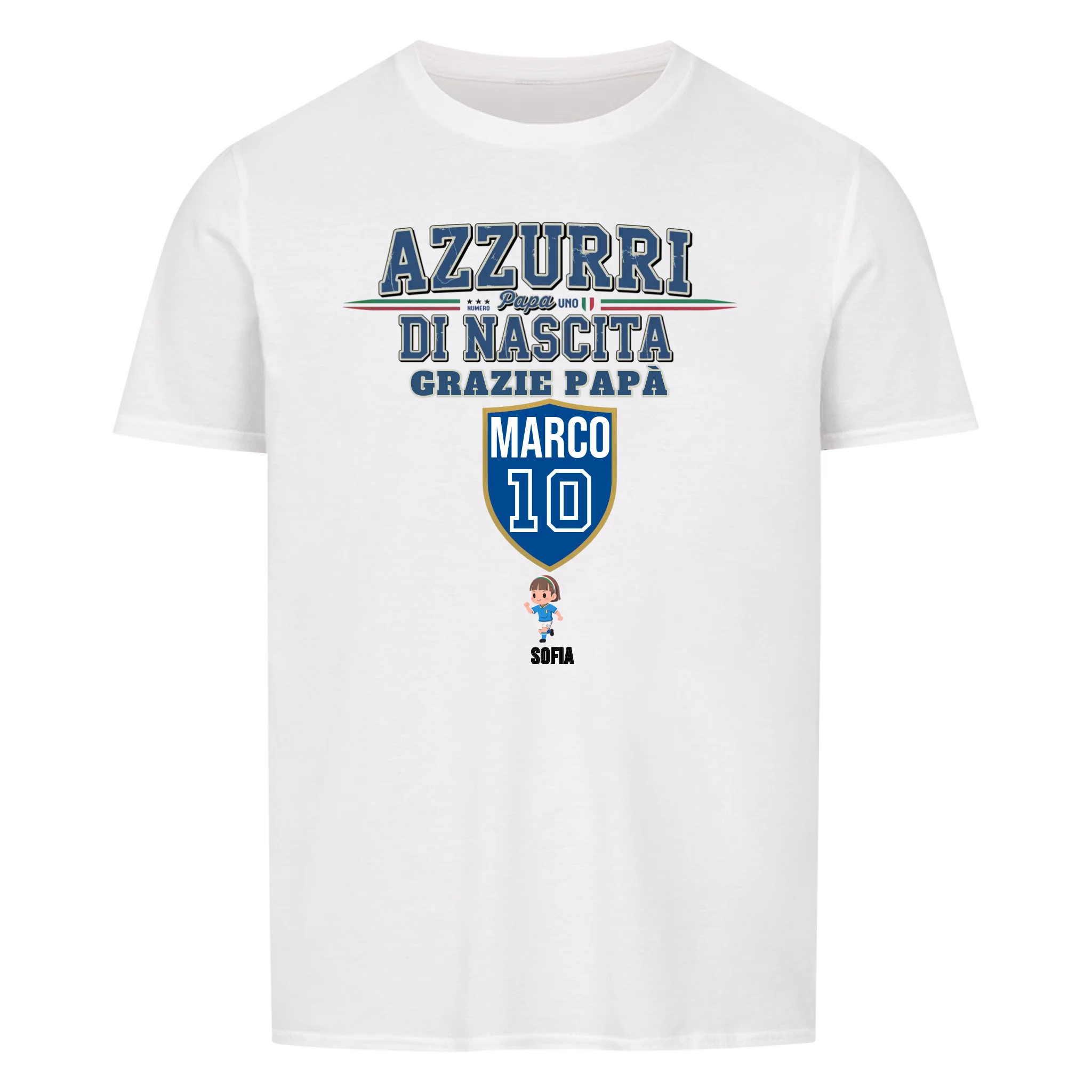 AZZURRI DI NASCITA-personalizzabile-Merlemagic