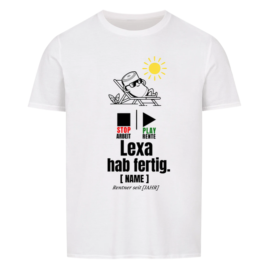 LEXA ich habe fertig - personalisierbar-Merlemagic