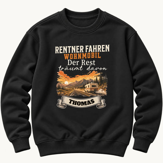 Mockup Pullover schwarz
