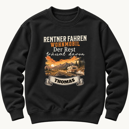 Mockup Pullover schwarz
