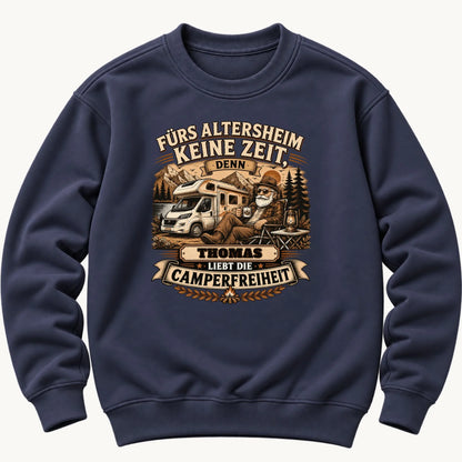 pullover mockup marineblau