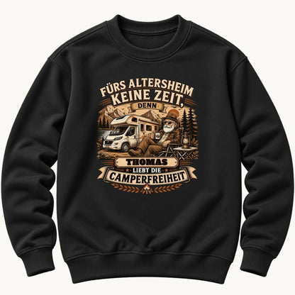 Mockup Pullover schwarz