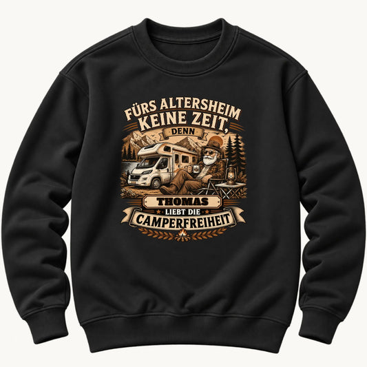 Mockup Pullover schwarz