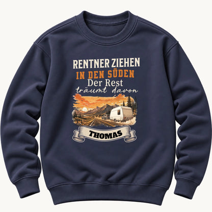 pullover mockup marineblau