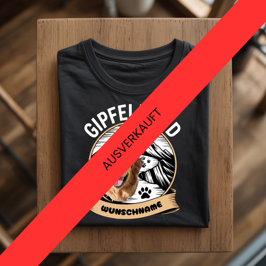 Gipfelhund -Shirt personalisierbar