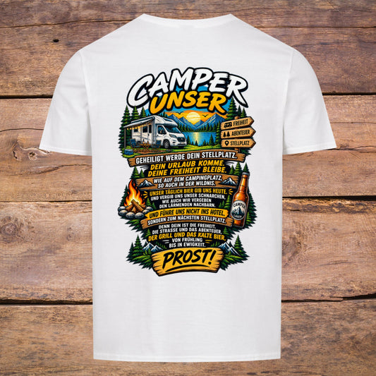 Camper Unser Rückendruck Shirt Unisex