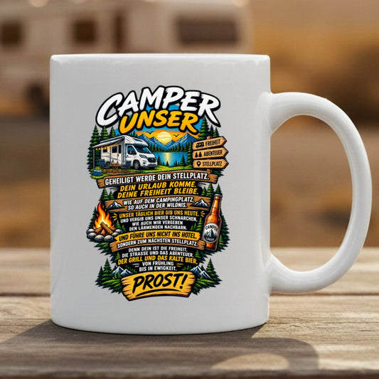Camper unser Tasse