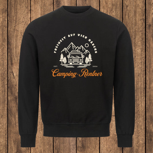 Camping Rentner Pullover Unisex