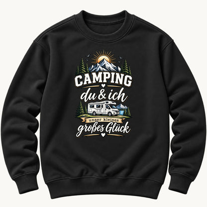 Camping du & ich Pullover Unisex