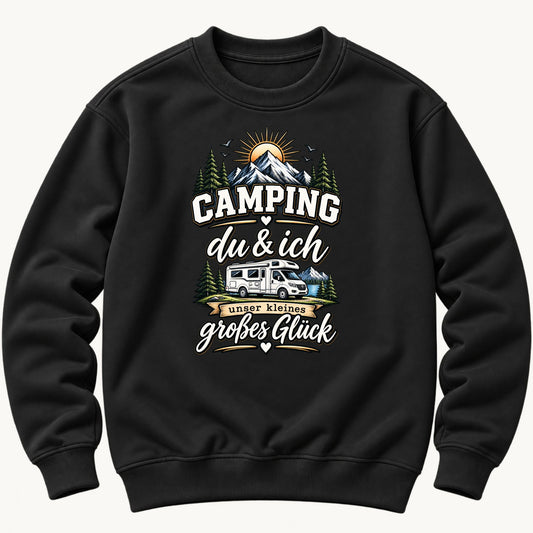 Camping du & ich Pullover Unisex