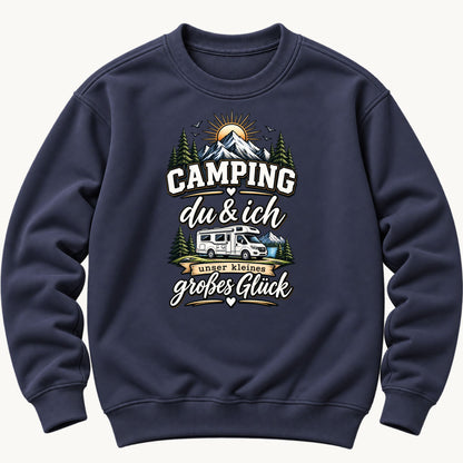 Camping du & ich Pullover Unisex