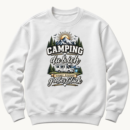 Camping du & ich Pullover Unisex