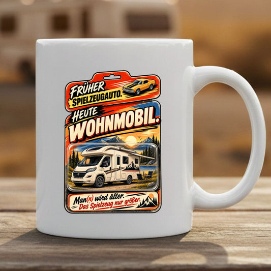 Früher Spielzeugauto Tasse