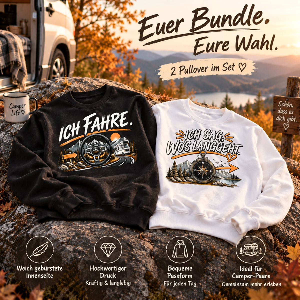 Pärchen Pullover Bundle